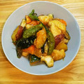 ピーナッツ子♪'s cooksnap of when they made 鶏肉と根菜の甘酢炒め.