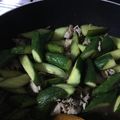 ちゆき0918's cooksnap of when they made かんたん！豚肉と胡瓜のさっぱりポン酢炒め.