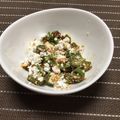 マキノスケ's cooksnap of when they made ＊オクラとカッテージチーズのおかか和え＊.