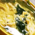 ハリネズミYK's cooksnap of when they made *卵とほうれん草のスープ.