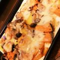 クックWP371X☆'s cooksnap of when they made グリラーで　秋鮭とキノコの簡単グラタン.