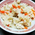 せきりな's cooksnap of when they made だしが香る〜舞茸＆ごぼうの炊込みごはん.