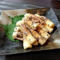 misatona's cooksnap of when they made トースターで簡単☆ちくわのゆかり焼き.