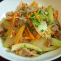 娘コアラ's cooksnap of when they made 我が家の家常菜★豚肉セロリ炒め.