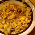 gakukoko's cooksnap of when they made もやし卵ベーコン炒め まな板いらず.
