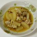 みかんリンゴ's cooksnap of when they made 簡単！鶏肉と大根の煮物.
