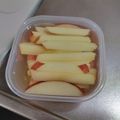 花音's cooksnap of when they made りんごの変色止めは＊砂糖水＊.