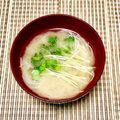 にきけん's cooksnap of when they made そうめんとかいわれの味噌汁.