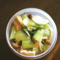 sara99's cooksnap of when they made 青梗菜とお揚げの炒め煮.