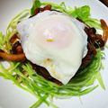 びっきケロヨン's cooksnap of when they made マルシンハンバーグ ロコモコ.