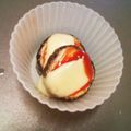 はにーくろーばー's cooksnap of when they made フライパンで簡単♪♪ナスのピザ風.