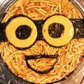 ひょうたんがばちょ's cooksnap of when they made 簡単♪ ミニオンズ すしケーキ♪.