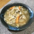 mayunaCook's cooksnap of when they made 簡単❀冬瓜ともやし きのこの中華スープ♪.