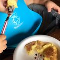 maaaaaic0's cooksnap of when they made 離乳食にも♪さつまいものホットケーキ.