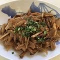sorayuukei's cooksnap of when they made ちくわとごぼうのきんぴら.