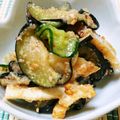 三つ葉つくし's cooksnap of when they made なす・きゅうりとうす揚げの酢味噌あえ♪.