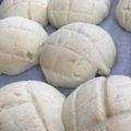 クックMHGF5Q☆'s cooksnap of when they made ガリふわ♪メロンパン.