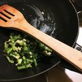 サン☆'s cooksnap of when they made 葉大根のにんにく炒め.