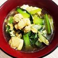 さくらパンダ♡'s cooksnap of when they made おひとりさま♪小松菜入りのかきたまうどん.