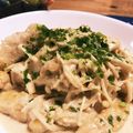 mika121t's cooksnap of when they made 鶏ムネとえのきのマヨポン焼き.