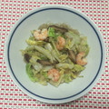 リラックマ君ママ♡'s cooksnap of when they made ☆彡簡単もう一品☆彡白菜とエビの中華炒め.