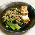 えいわママ's cooksnap of when they made モロッコいんげん挽肉入り厚揚げ煮.