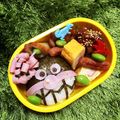 よっぴーす☆'s cooksnap of when they made ＊キャラ弁＊詰めるだけ簡単バイキンマン♪.