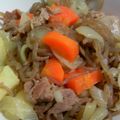 elfschritt's cooksnap of when they made こんにゃくが美味しい!!　肉じゃが.