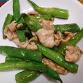 とにーにょ's cooksnap of when they made 豚肉といんげんの塩炒め.