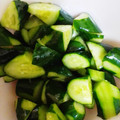 クックWHHCDU☆'s cooksnap of when they made 5分で完成！絶品 きゅうりの塩ごま油和え.