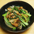 chirochan☆'s cooksnap of when they made 鶏皮のおつまみ✿柚子胡椒炒め.