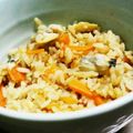 ちみっこっ's cooksnap of when they made あさりの味噌バター醤油炊き込みご飯.