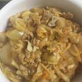 もりのりころ's cooksnap of when they made 我が家の かさ増し豚キムチ.