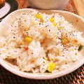 umi＊k's cooksnap of when they made ☆ピラフ☆炊飯器で簡単～♪.