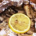 卵せんべい's cooksnap of when they made 鰆ときのこのホイル焼きレモン風味.