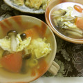 ☆Rokko☆'s cooksnap of when they made トマトとしめじの卵スープ♡.