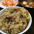ぐうたら主婦みん's cooksnap of when they made ウチのご飯　サツマイモとそぼろの混ぜご飯.
