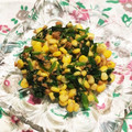 なつき☆ミ's cooksnap of when they made ほうれん草コーン鮭フレークのマヨポン炒め.