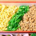 大槻 テルナ's cooksnap of when they made 三色そぼろ弁当.