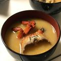 ひろ☆たん's cooksnap of when they made つがに　味噌汁とご飯.