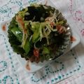 イチゴ、イチゴ。's cooksnap of when they made 箸休めにも★キャベツとわかめの酢の物.