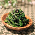 ぽっぽぺぺ's cooksnap of when they made レンジで簡単＊ほうれん草のごま和え.