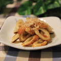 ぽっぽぺぺ's cooksnap of when they made めちゃ簡単!オイケチャちくわのおかか和え.