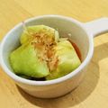 り～たん。's cooksnap of when they made ズボラ焼き茄子もどき☆レンチン蒸し茄子.
