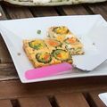 Sun Flover's cooksnap of when they made 卵焼き機で簡単ひとくちゴーヤチャンプルー.