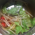 ルナＰボール's cooksnap of when they made 簡単！もやしレタス エリンギの中華スープ.
