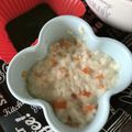 yukari23n's cooksnap of when they made 離乳食７か月～　にんじんの白和え.
