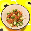 ダーリンはアメリカ人's cooksnap of when they made 簡単♪箸が止まらないオクラ梅〜納豆☆.