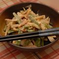 くぅちゃんのママ's cooksnap of when they made どっさりエリンギインゲンのオイマヨソテー.