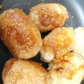 o8oyuk's cooksnap of when they made 甘辛タレの肉巻きおにぎり棒.